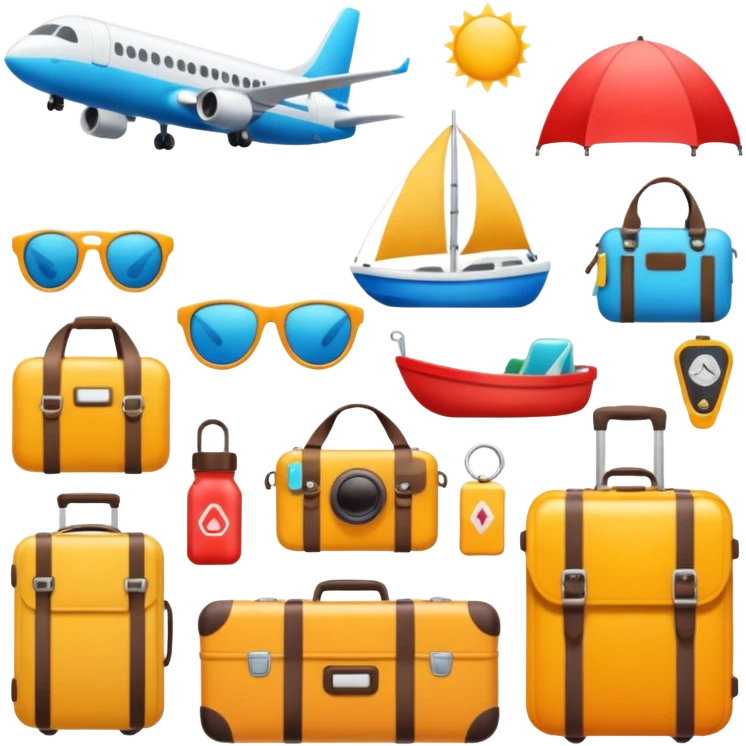 vacation equipment emoji