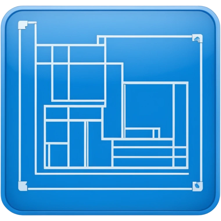 blue construction drawing emoji
