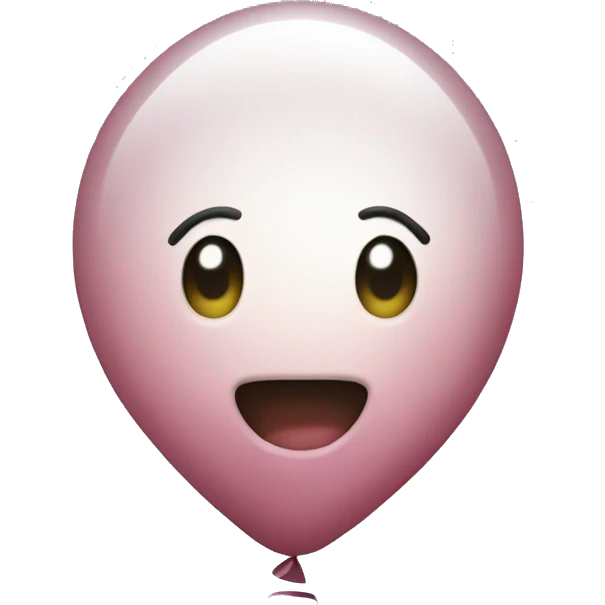 Long balloon emoji