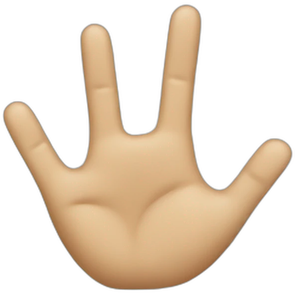 Jul sign with hands emoji
