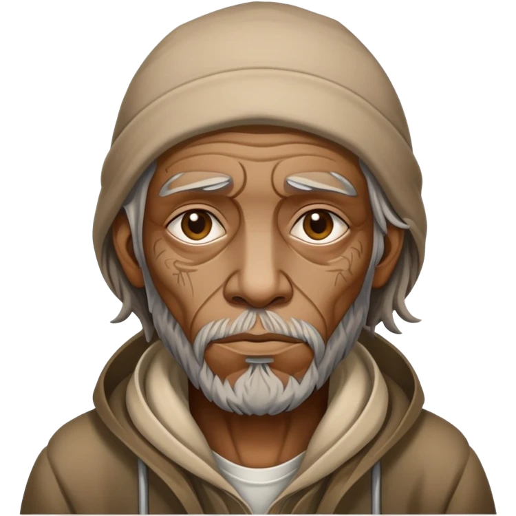 Fuleren alatropic modification as a homeless man emoji