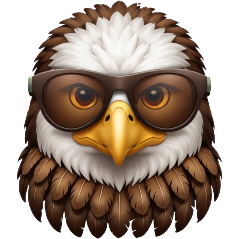 Eagle with sunglasses  emoji