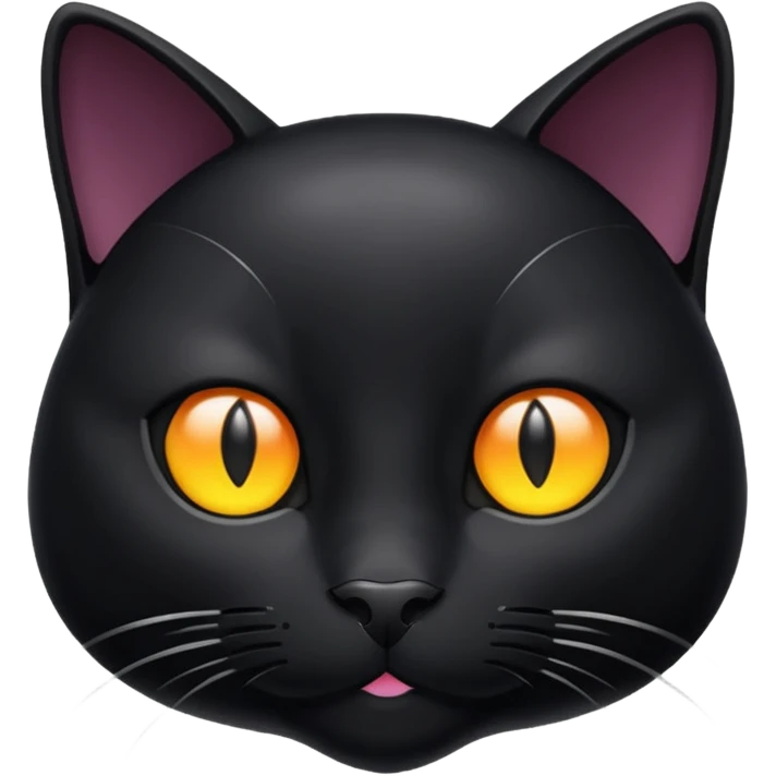 Black cat emoji