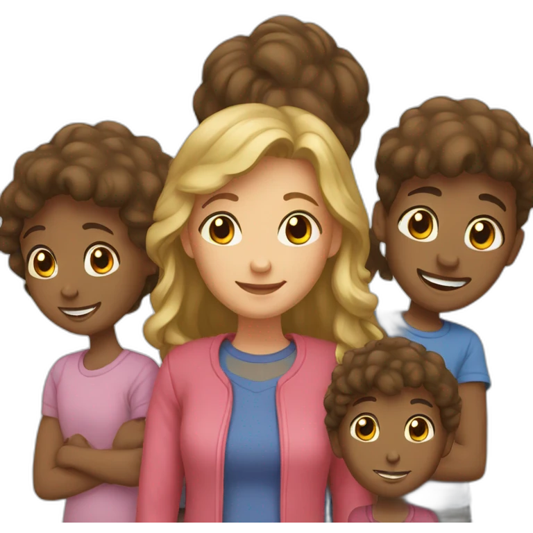 Family of seven emoji