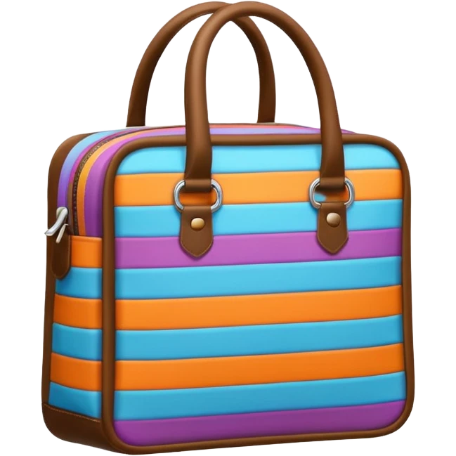 striped bag emoji