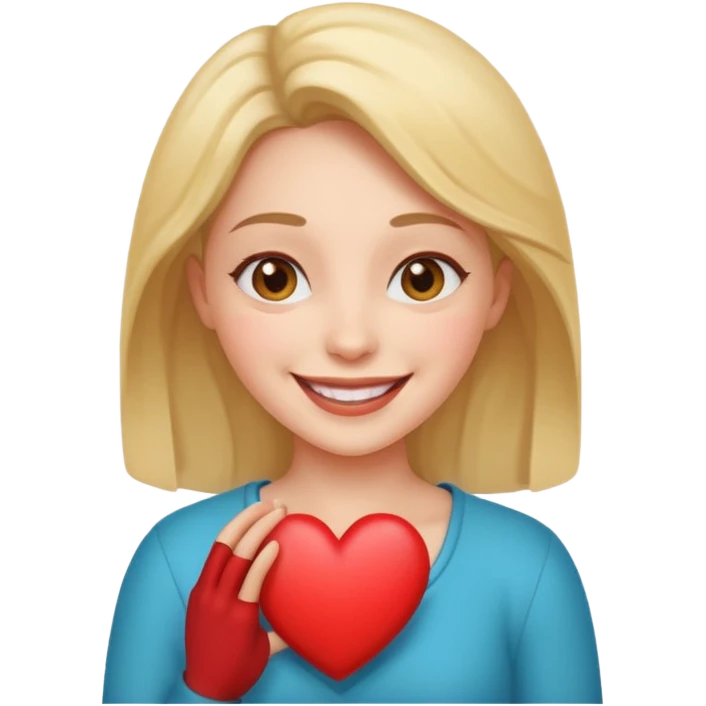 Hello kiti avk un coeur emoji