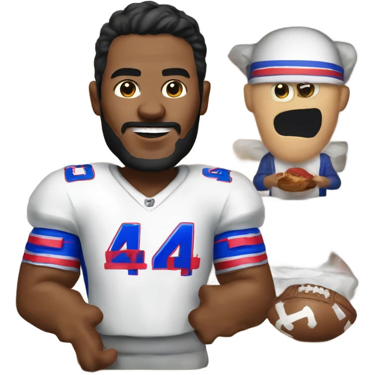 Buffalo bills number 4 cook emoji