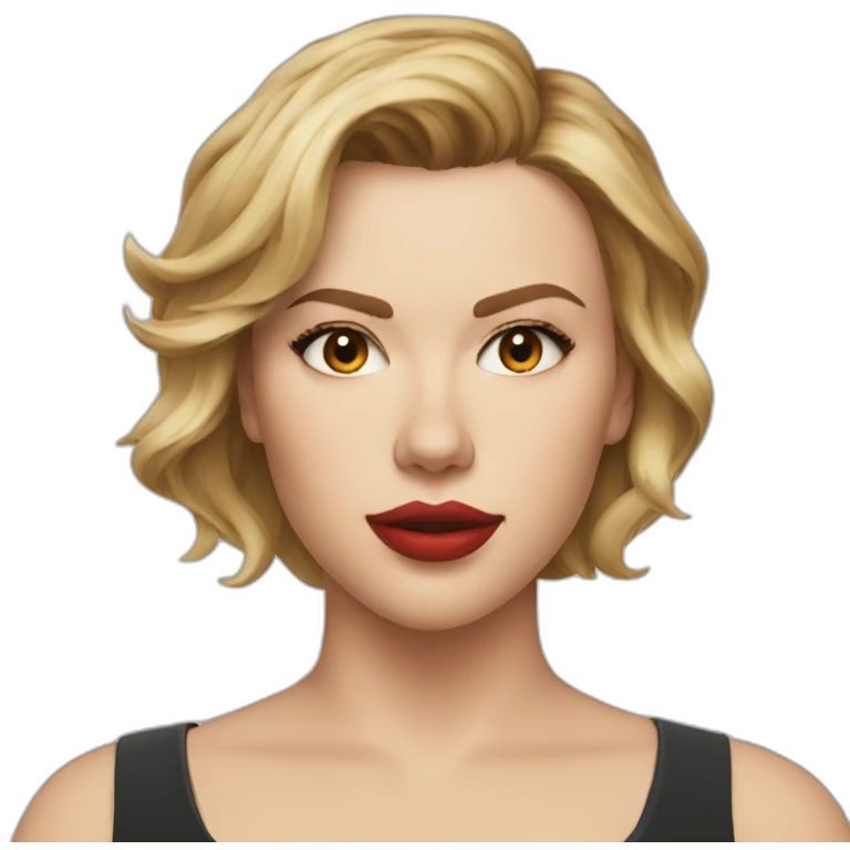 Scarlett Johansson emoji