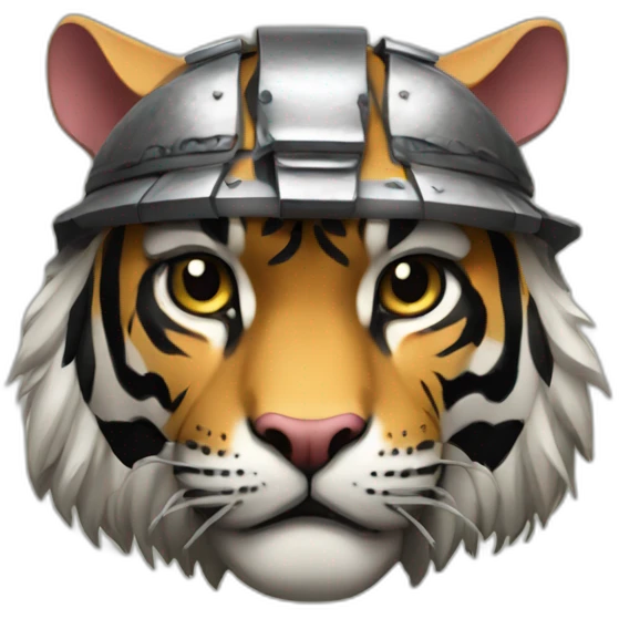 Samouraï tigre emoji