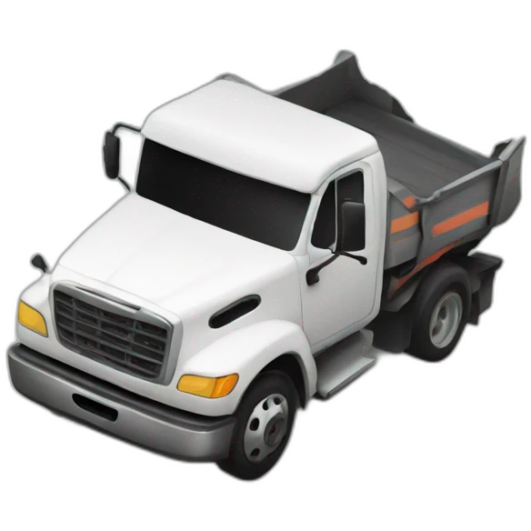 Crashed truck emoji