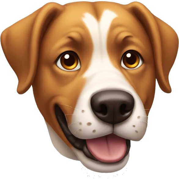Hungry dog emoji