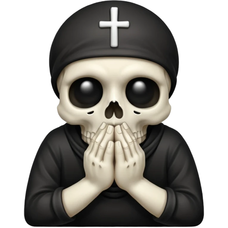 💀😭🙏 combined  emoji