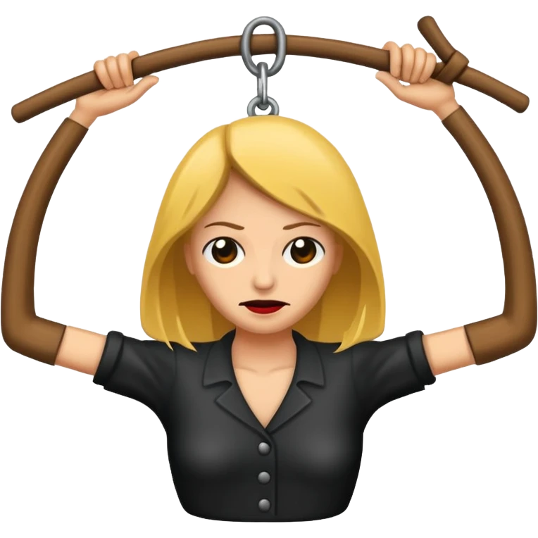 Dead hangwoman emoji