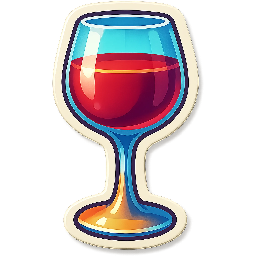 wine glass emoji