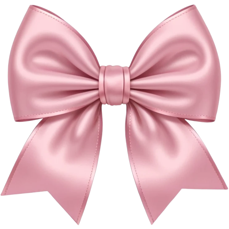 light pink bow emoji