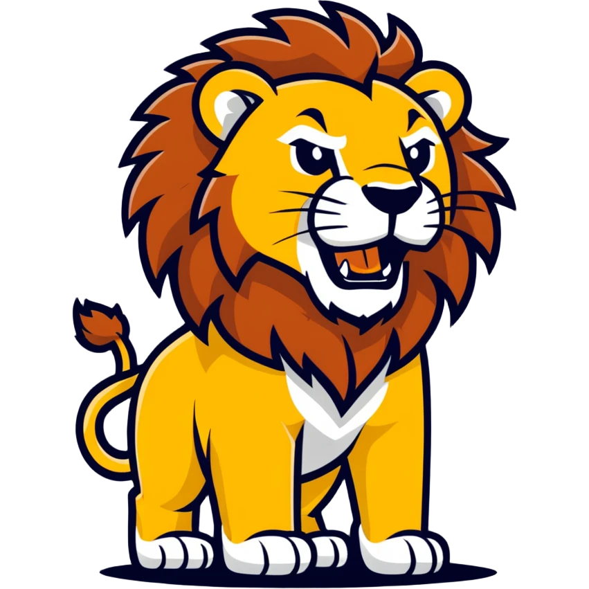 roaring lion emoji