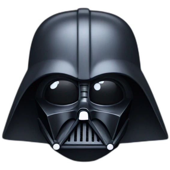 Darth vader covering his eyes with his hand emoji
