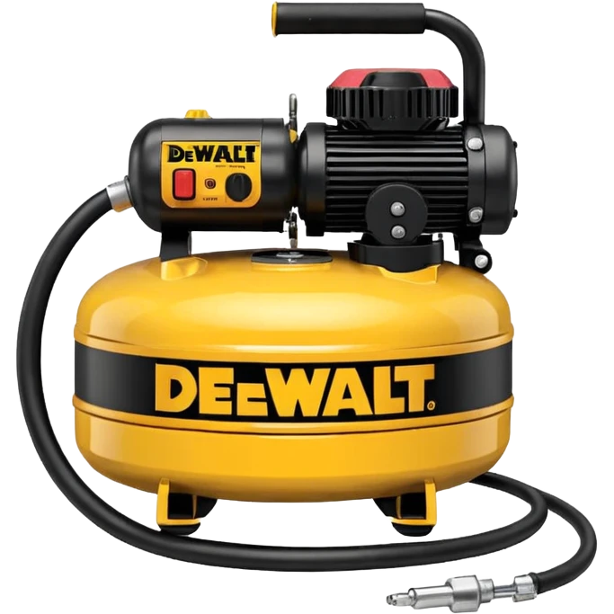 dewalt electric pancake air compressor tool, red color emoji