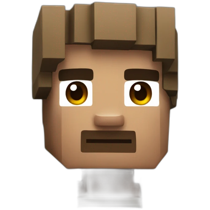 Minecraft steve emoji