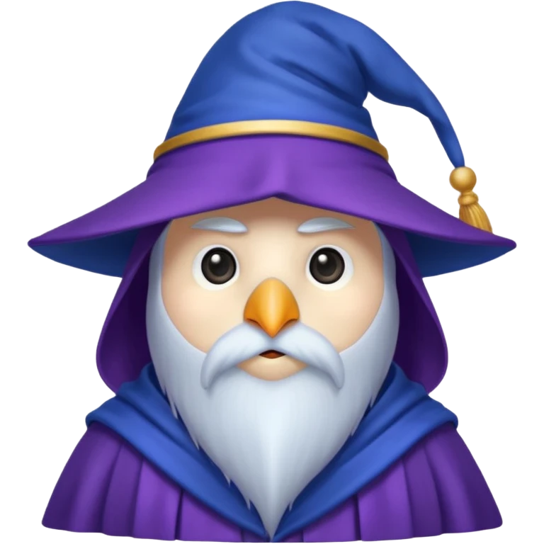 Penguin Wizard emoji