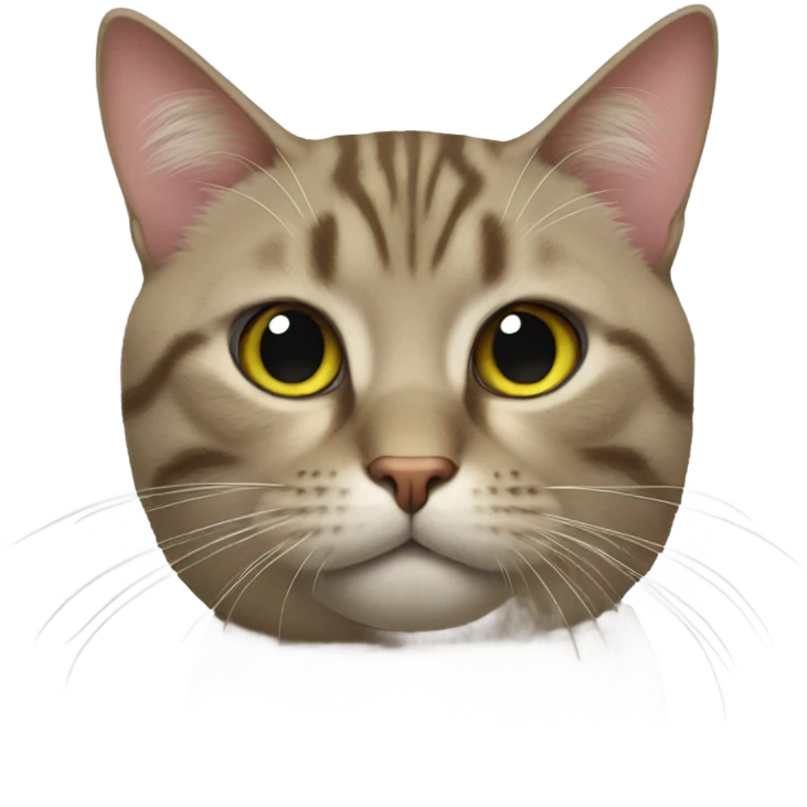 Cat saying ew emoji