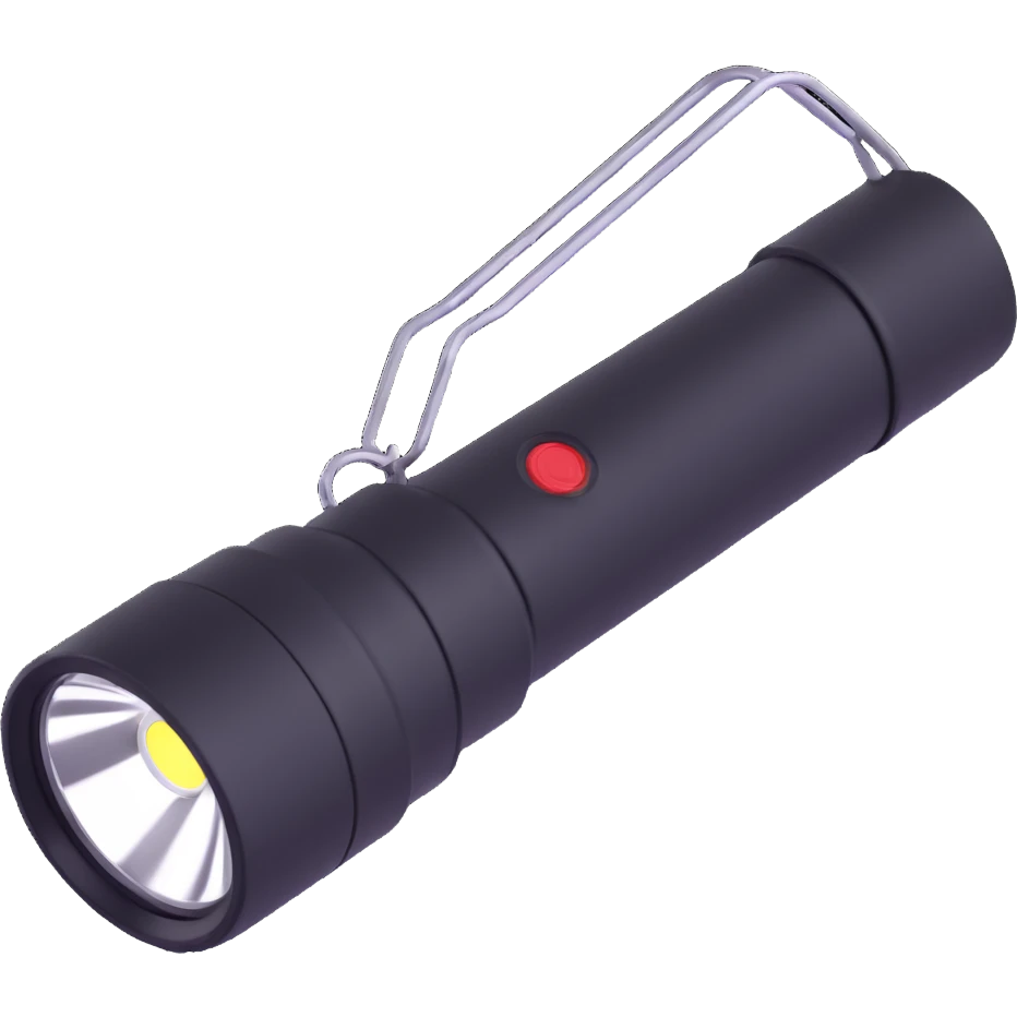 camping flashlight emoji