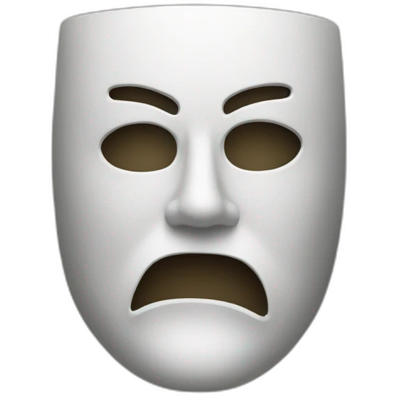 masque de haker emoji