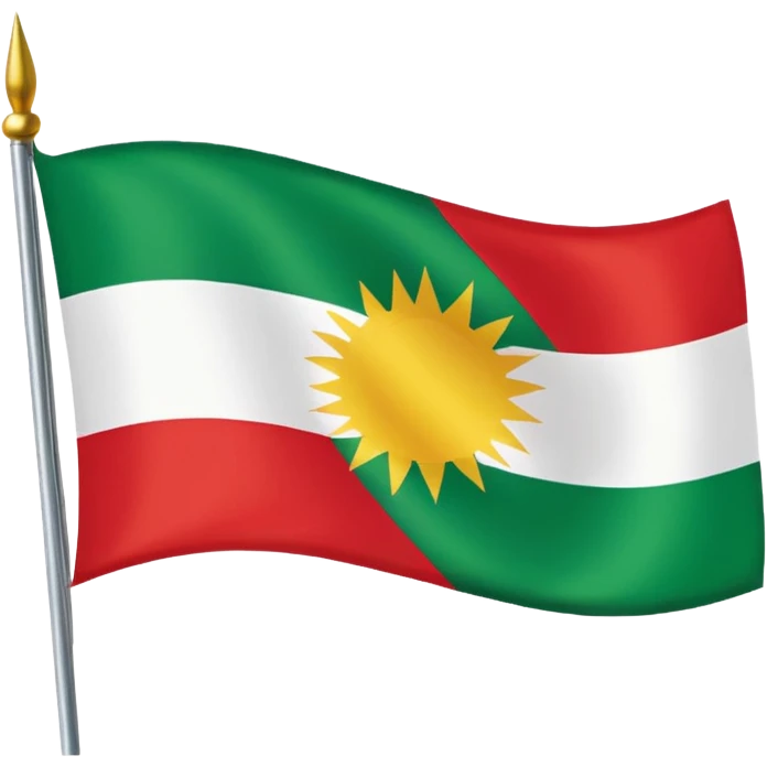Kurdistan flag emoji