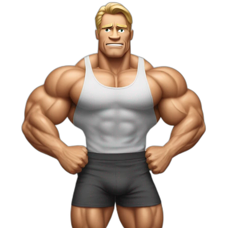 arnold shwarzeneger bodybuilder emoji