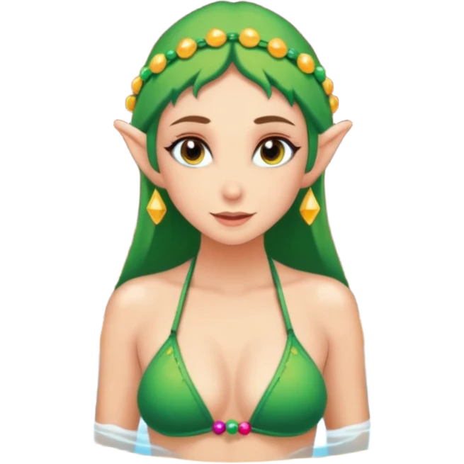 🧝🏻‍♀️👙🧖🏻‍♀️👙 emoji