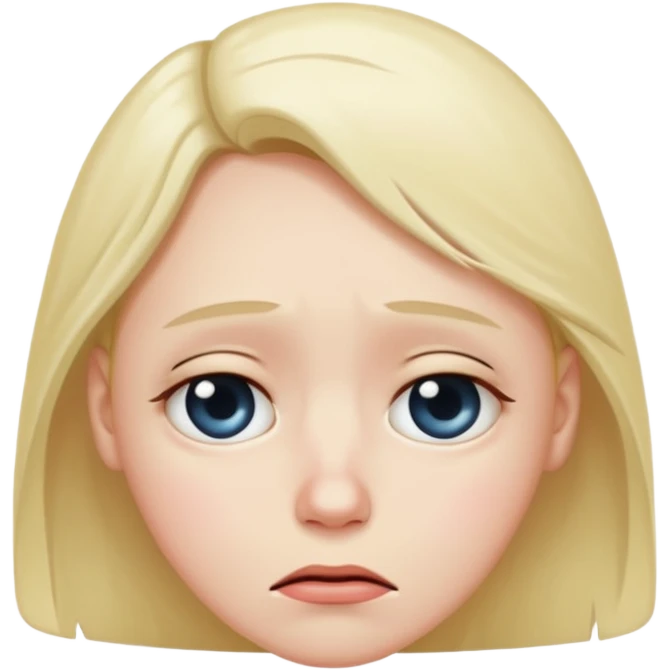 Sad emoji