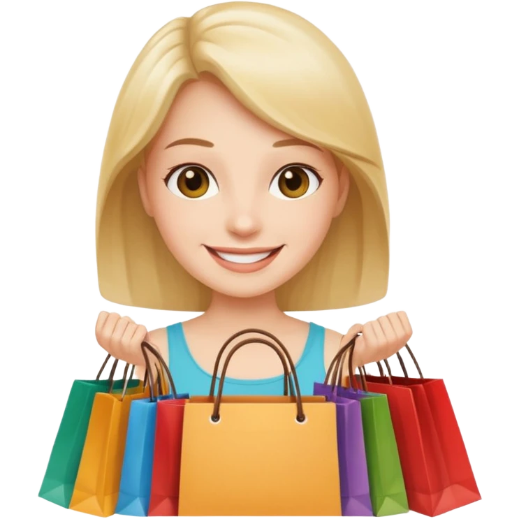 Shopping emoji