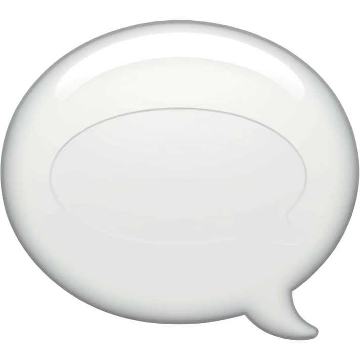 conversation bubble emoji