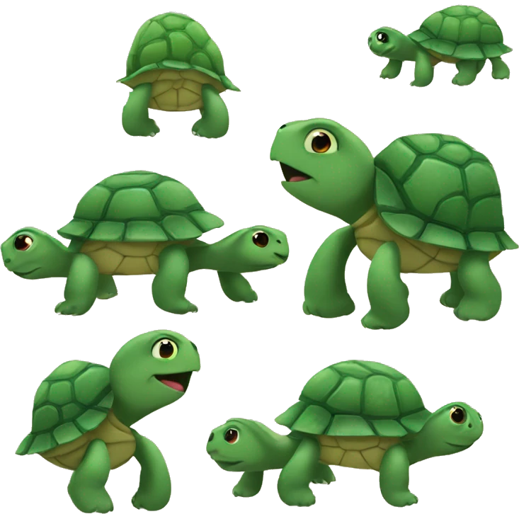 turtle love emoji