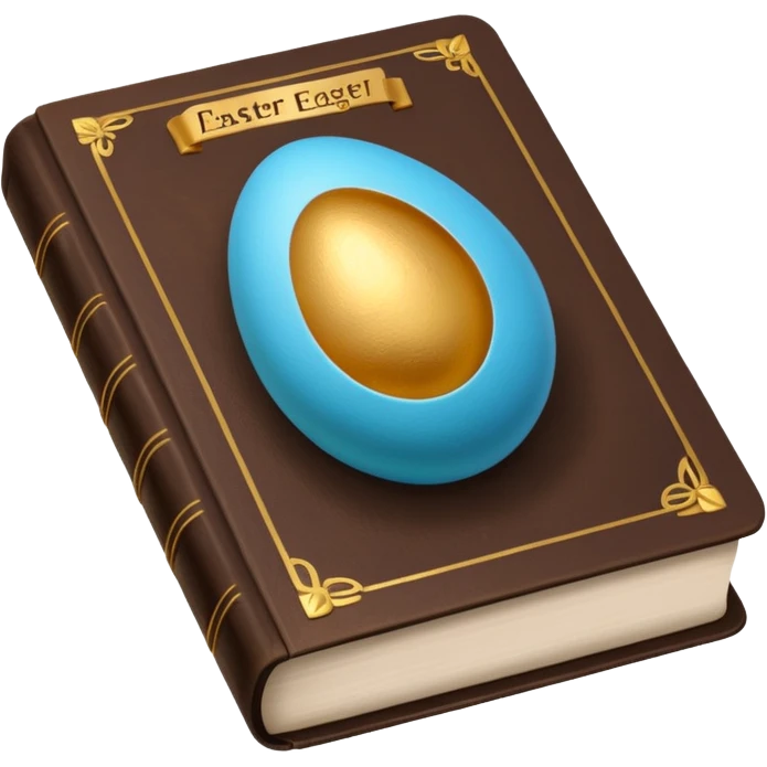 Easter themed singular Bible emoji