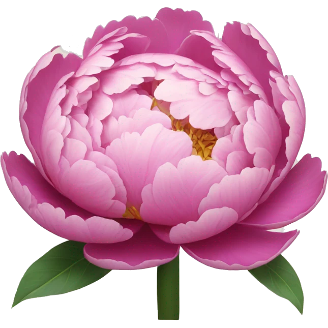 Peony emoji