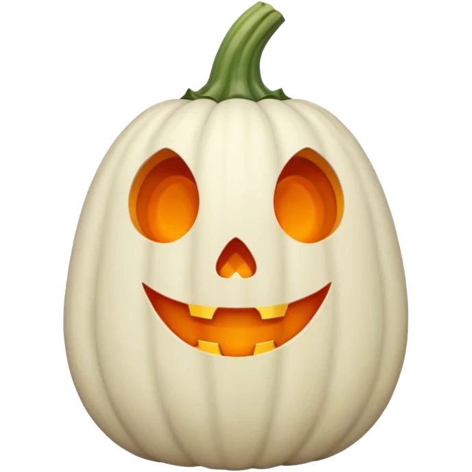Dwarf White Pumpkin emoji