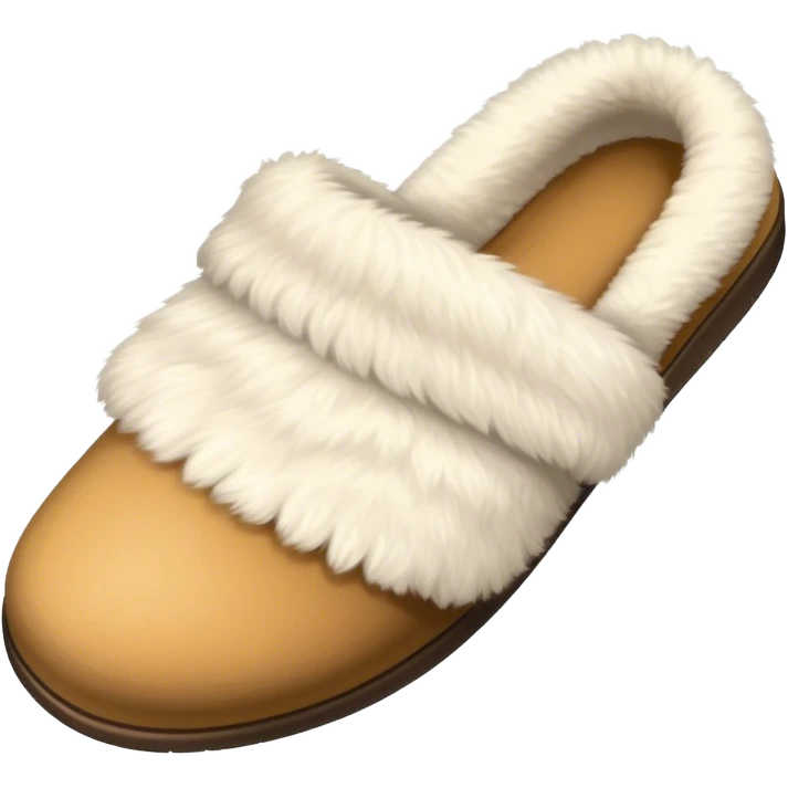 Hand holding slipper emoji
