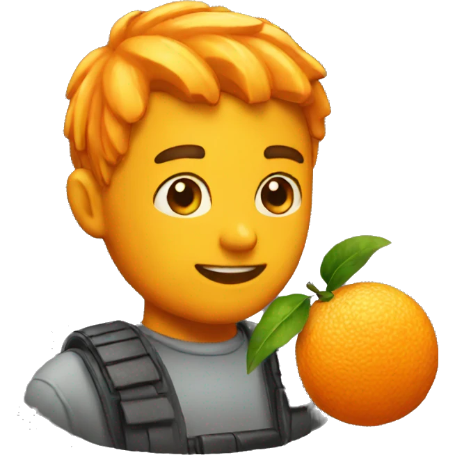 orange emoji