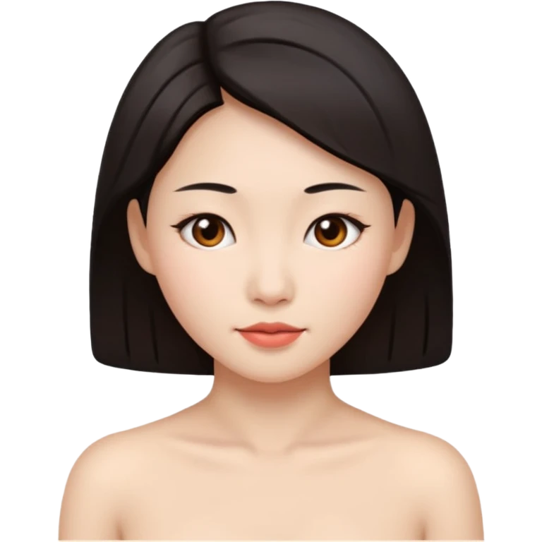 Голая китаянка  emoji