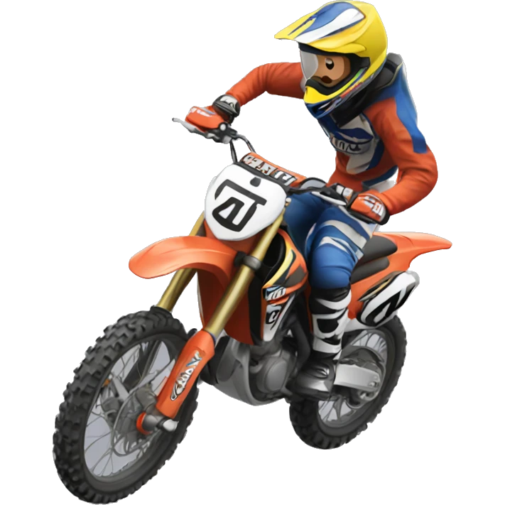 Motocross emoji