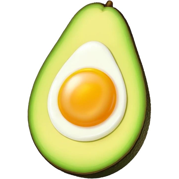egg in avocado emoji