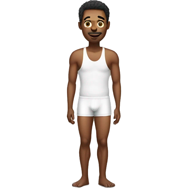 Guy in boxers emoji