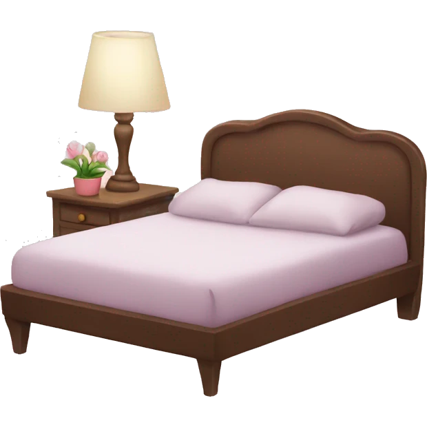 Romantic bed emoji