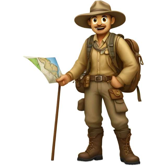 Australian explorer  emoji