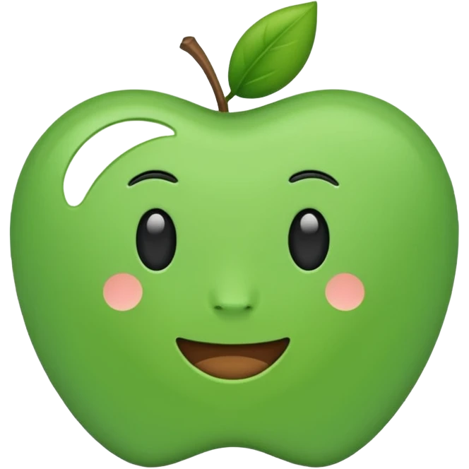 green iphone 17 emoji