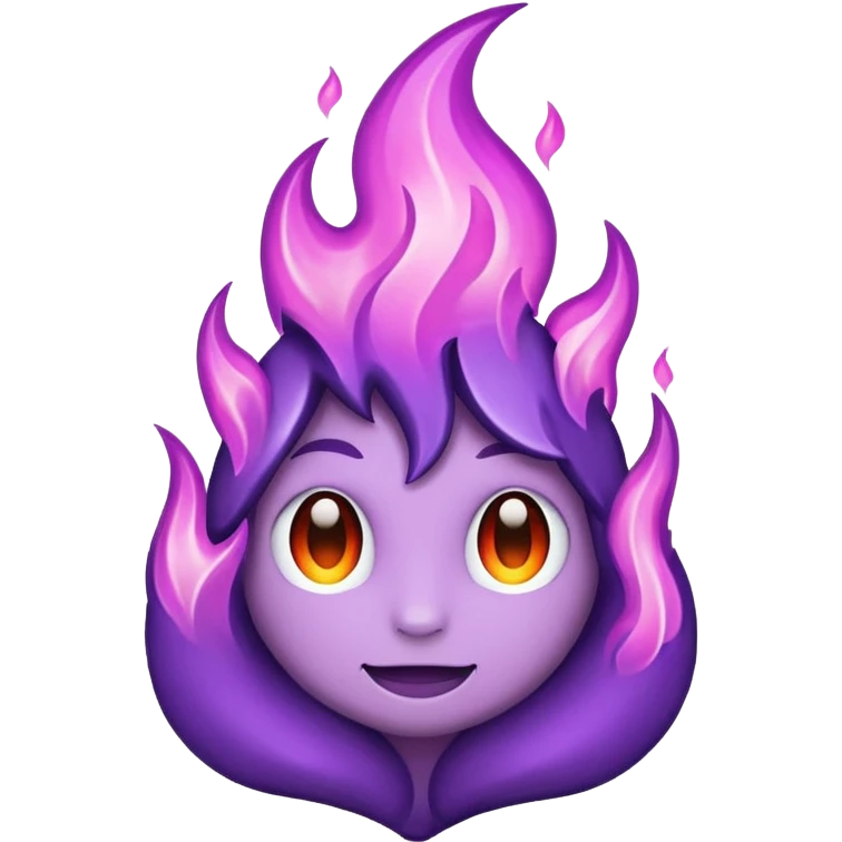 purple fire emoji