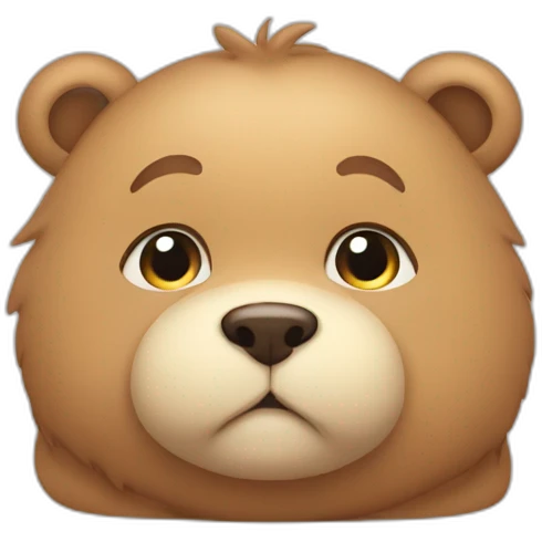 Fat cute cub emoji