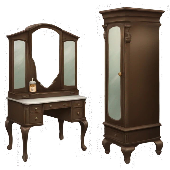 1920s vintage vanity  emoji