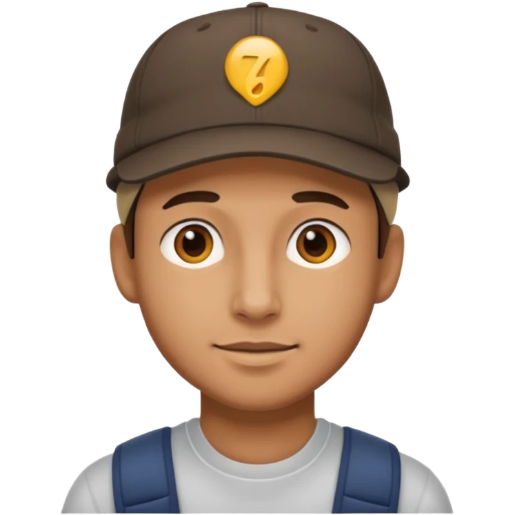 guy in a cap emoji
